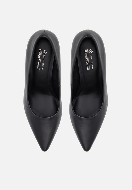 Call It Spring - Theresa court heel - black