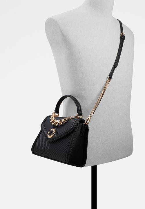 ALDO - Bynight top handle bag - black