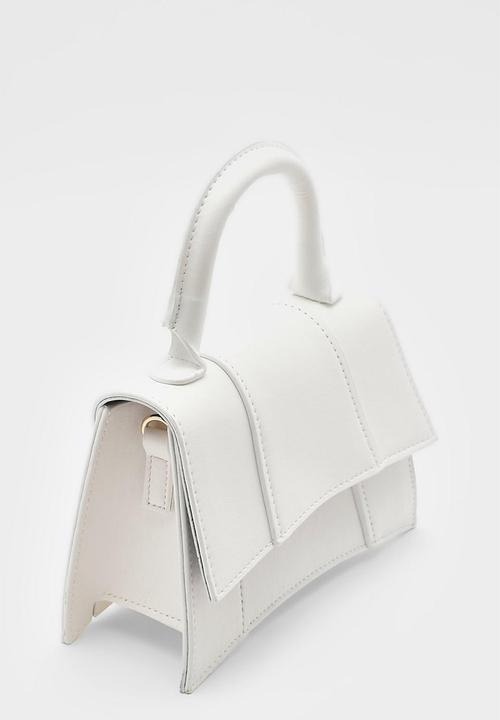boohoo - Curve grab bag - white