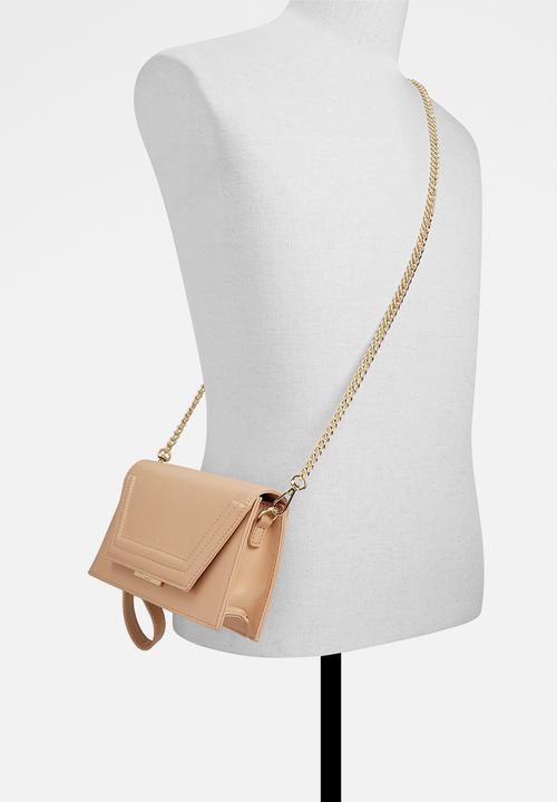 ALDO - Quarie clutch bag - light brown