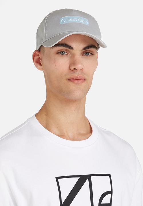 Calvin Klein - Layerd logo bb cap - grey fog