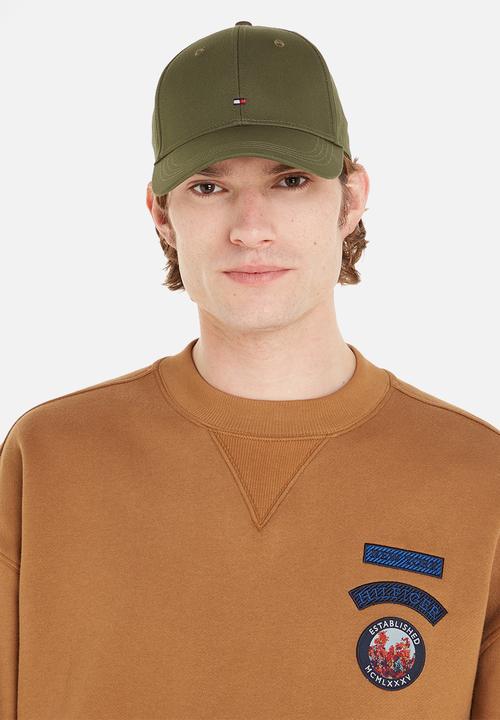 Tommy Hilfiger - Th flag cap - army green
