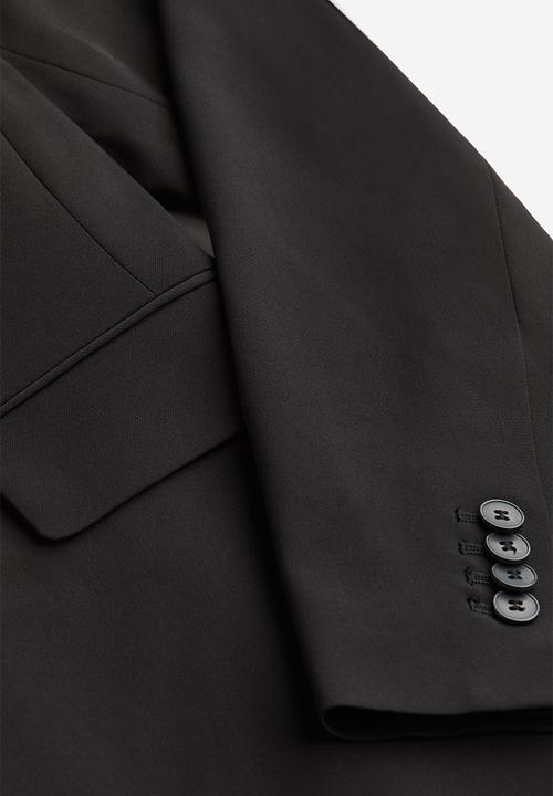 H&M - Single-breasted blazer - black