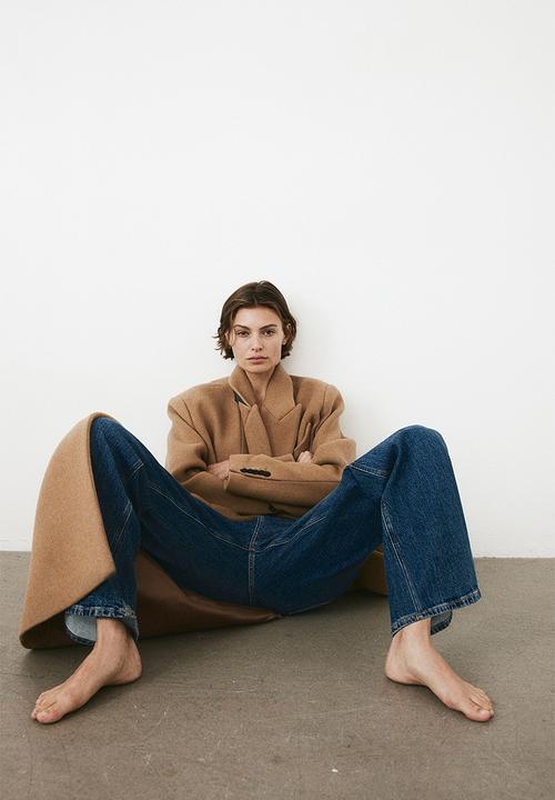 H&M - Wide high jeans - blue