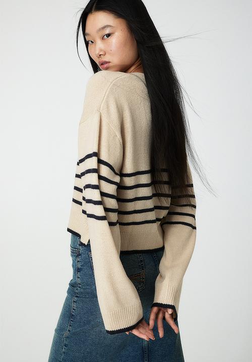 H&M - V-neck jumper - beige