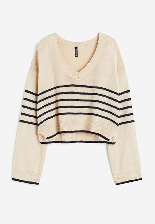 H&M - V-neck jumper - beige