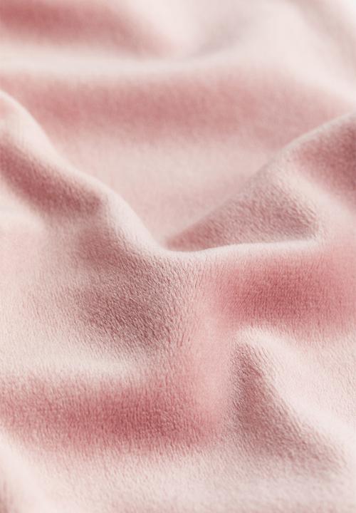 H&M - Flared velour leggings - light pink