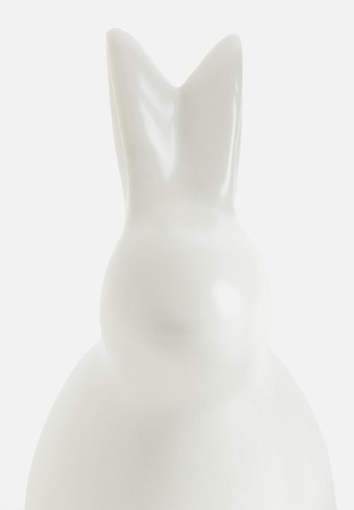 H&M - Stoneware easter bunny - white
