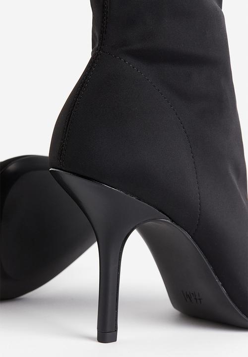 H&M - Heeled boots - black