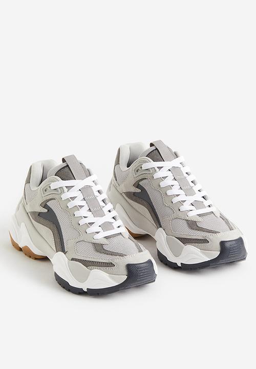 H&M - Chunky trainers - grey block coloured