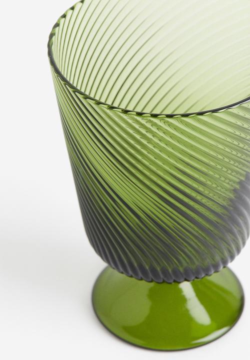 H&M - Wine glass - green