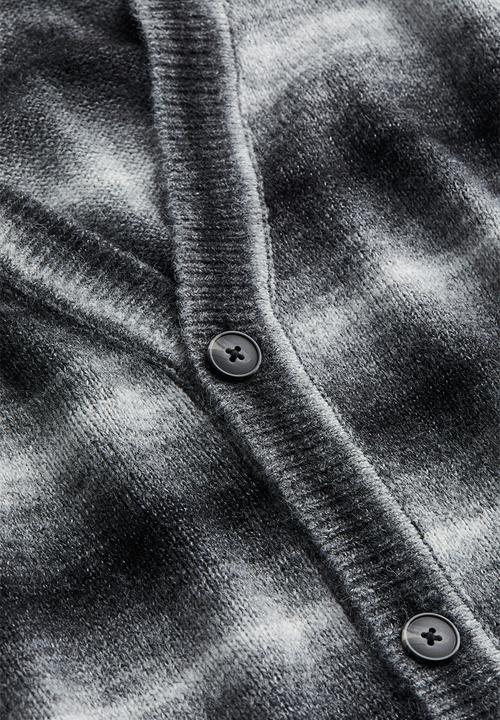 H&M - Regular fit cardigan - black striped