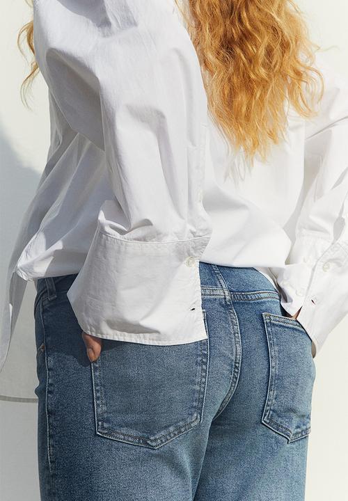 H&M - Mama slim ankle jeans - light denim blue