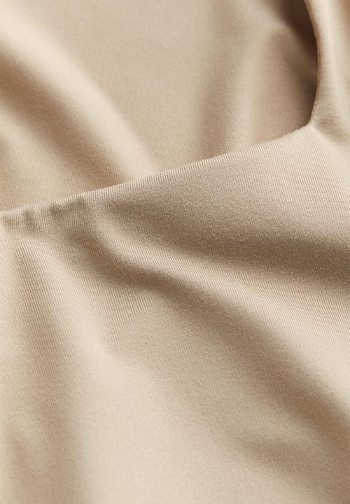 H&M - Long-sleeved jersey top - beige