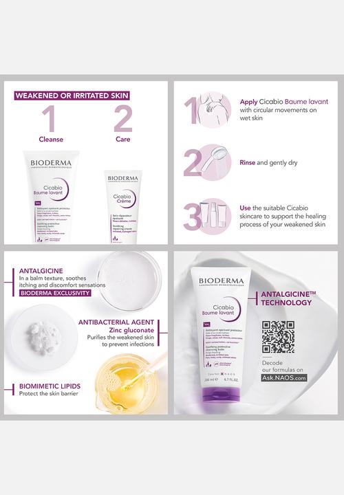 BIODERMA - Cicabio Cleansing Balm