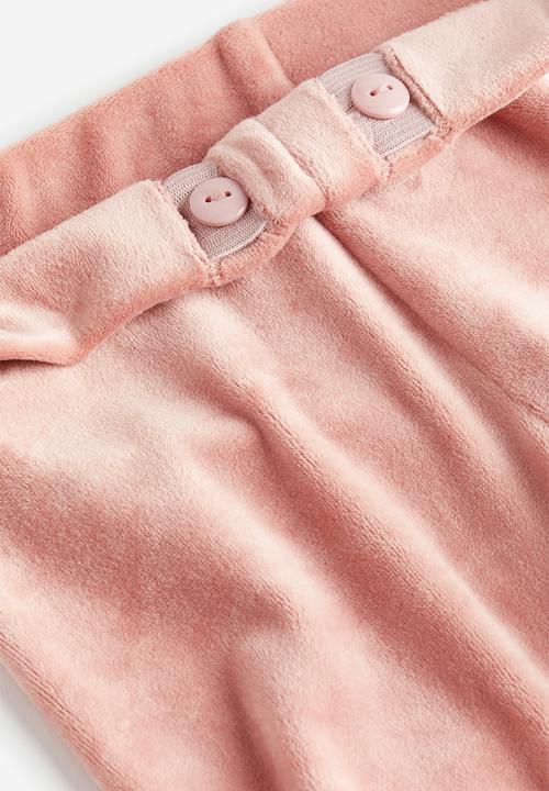 H&M - Leggings - pink & beige
