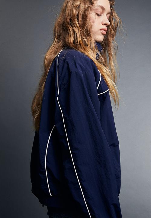 H&M - Nylon windbreaker - dark blue