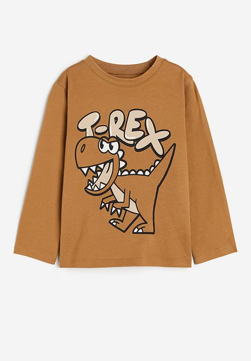 H&M - Long-sleeved t-shirt - brown