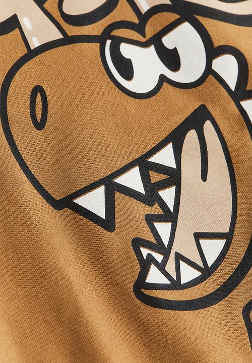 H&M - Long-sleeved t-shirt - brown