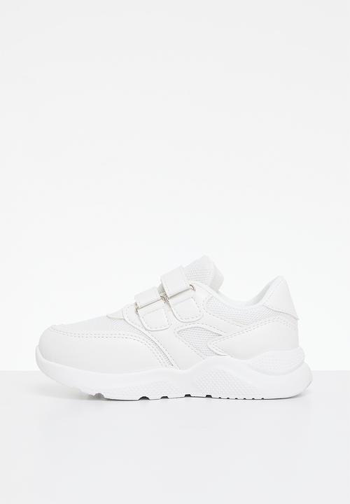 Pop Candy - Velcro  strap sneakers-white