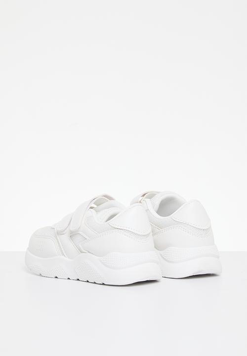 Pop Candy - Velcro  strap sneakers-white