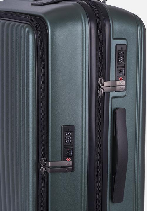 Cellini - Tri Pak 4 Wheel Trolley Case - Green
