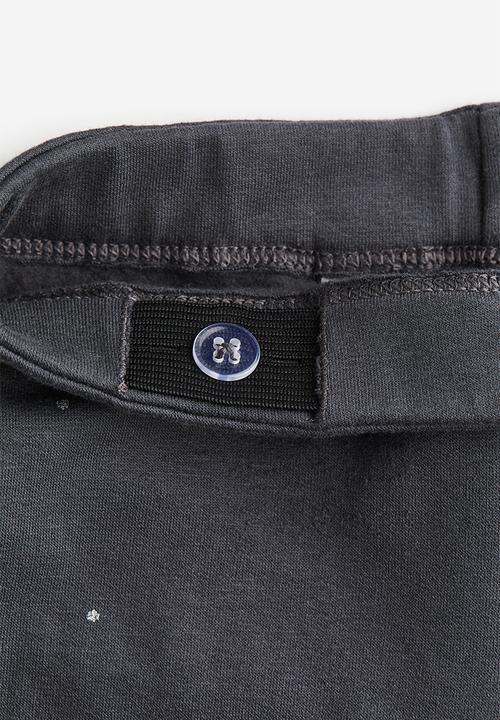 H&M - Brushed-inside leggings - dark grey spotted