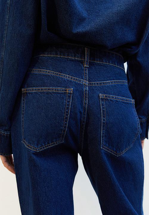 H&M - Tapered regular jeans - dark denim blue