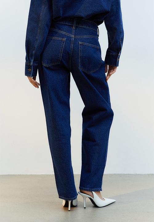 H&M - Tapered regular jeans - dark denim blue