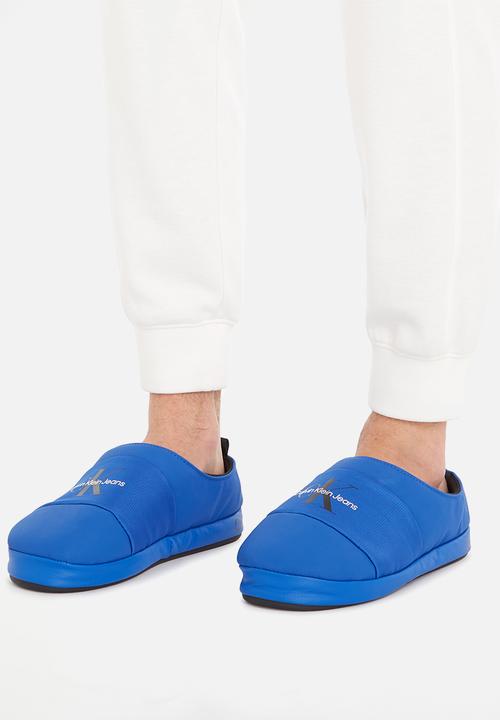 Calvin Klein - Home slipper mono - blue