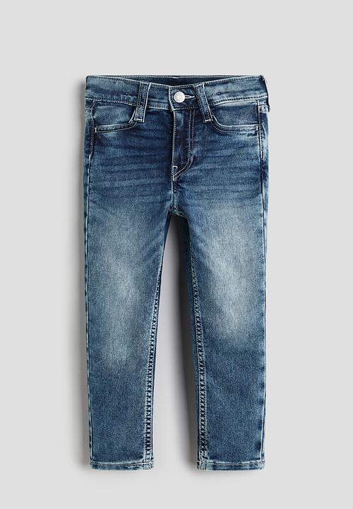H&M - Super soft slim fit jeans - denim blue
