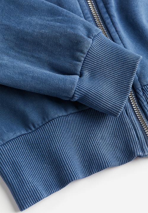 H&M - Zip-through hoodie - blue