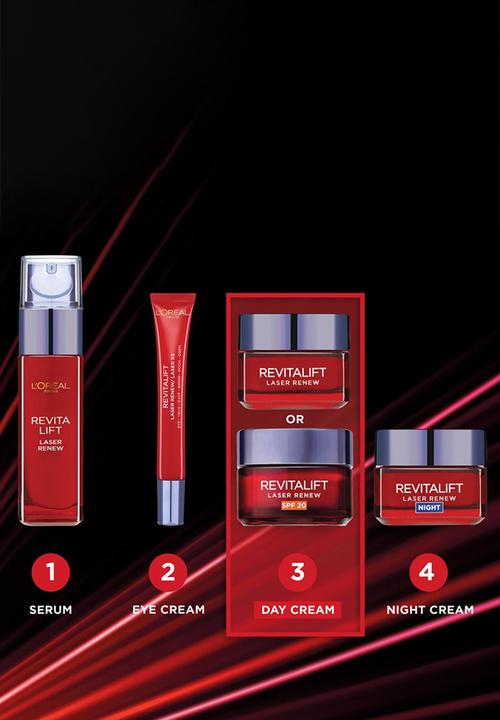 L'Oreal Paris - Revitalift Laser Renew - Day SPF20 Moisturiser 50ml