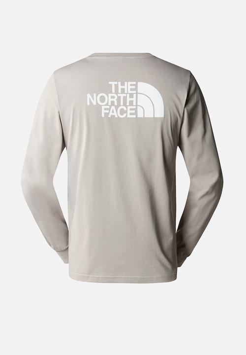 The North Face - M Long sleeve Easy Tee - Gravel Grey