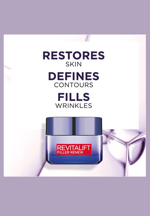 L'Oreal Paris - Revitalift Filler Hyaluronic Acid Day & Night Cream 2 Piece Bundle