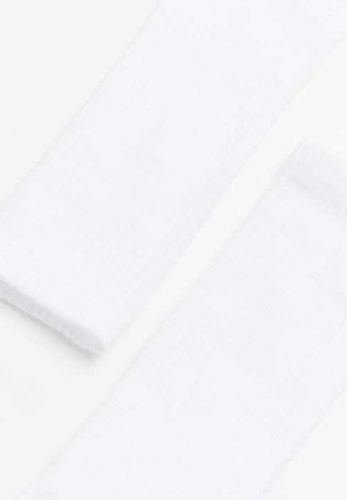 H&M - 5 pack socks - white