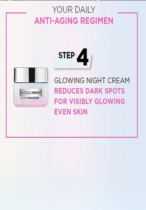 L'Oreal Paris - Glycolic Bright Glowing Night Cream 50ml