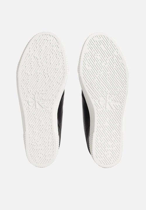 Calvin Klein - Hidden wedge cupsole laceup wn - black/silver