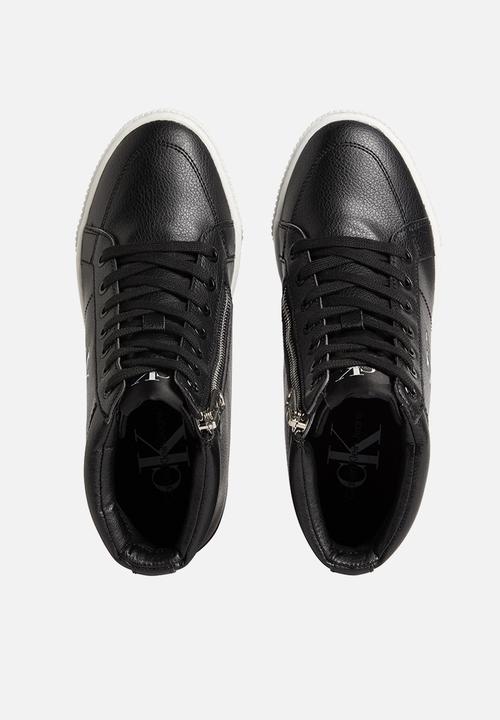 Calvin Klein - Hidden wedge cupsole laceup wn - black/silver