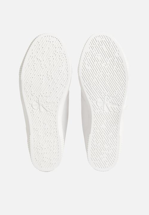 Calvin Klein - Hidden wedge cupsole laceup wn - bright white/silver