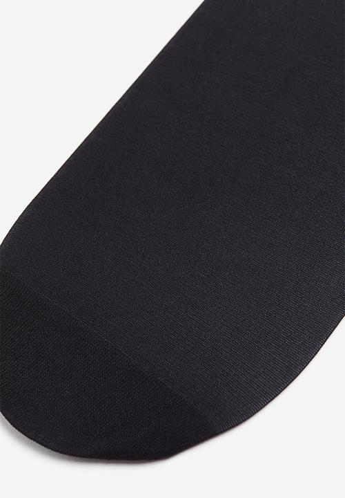 H&M - 3 pack knee socks - black