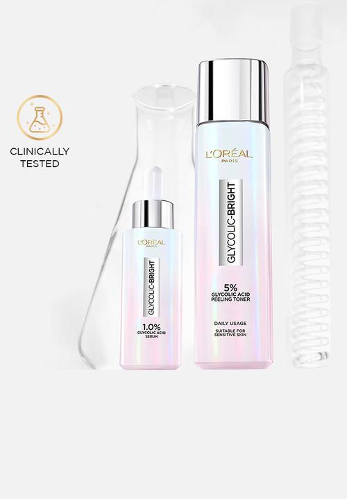 L'Oreal Paris - Glycolic Bright Peeling Toner 128ml