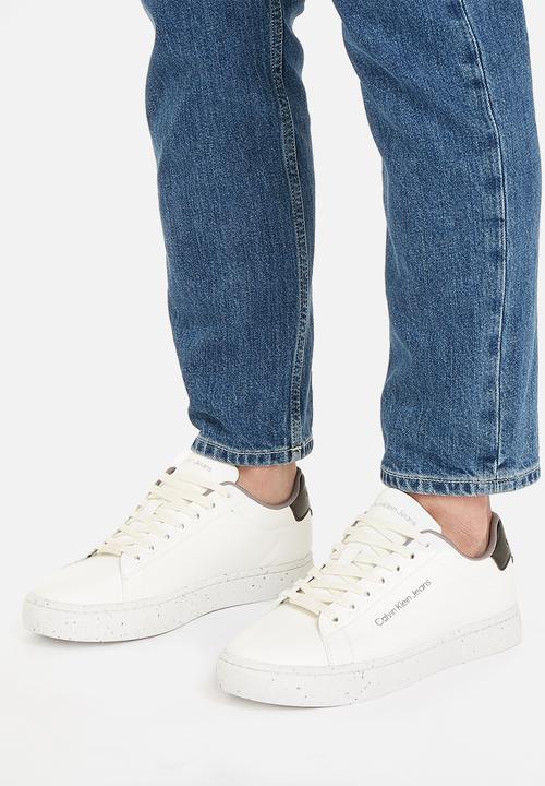 Calvin Klein - Classic cupsole spec sol - Bright White/Creamy White/Stormf