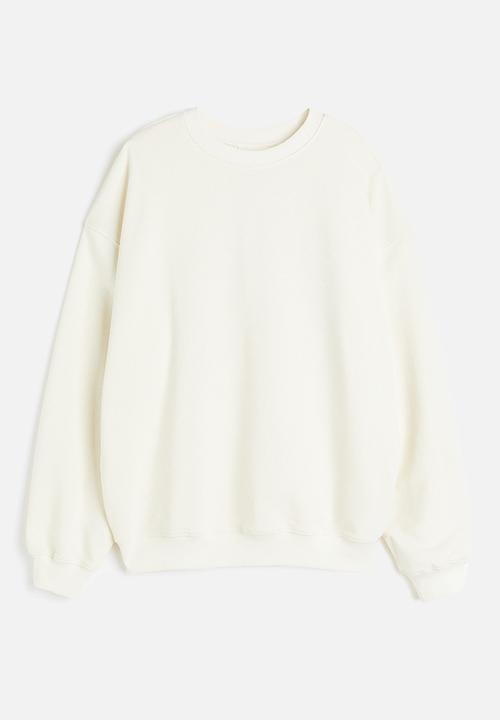 H&M - Drymove™ sports sweatshirt - cream