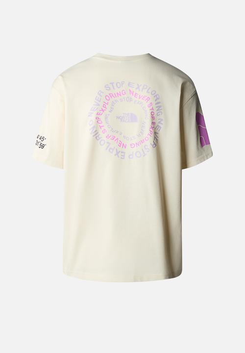The North Face - U Nse Graphic Short Sleeve Tee - White Dune (Qli)