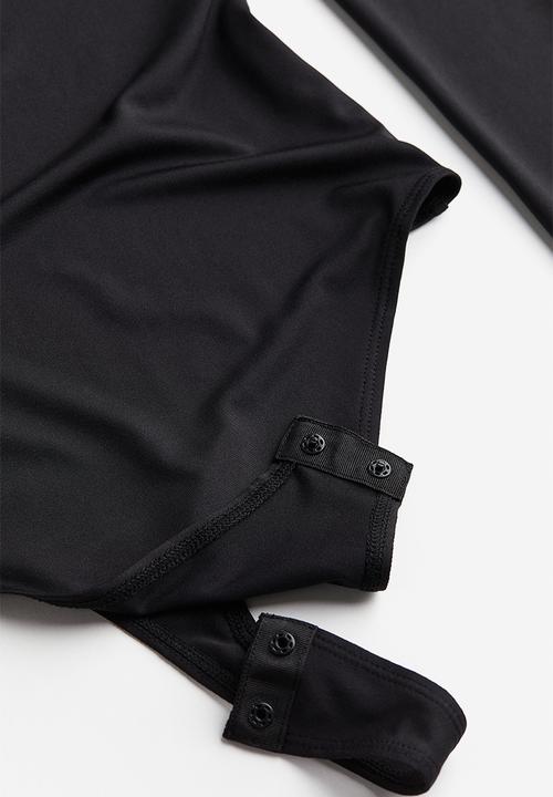H&M - Jersey thong body - black