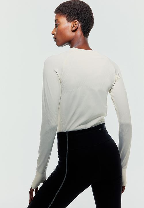 H&M - Drymove™ seamless sports top - cream