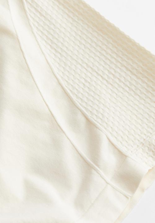 H&M - Drymove™ seamless sports top - cream
