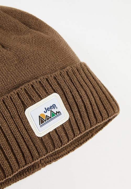 JEEP - Chunky knit beanie - brown