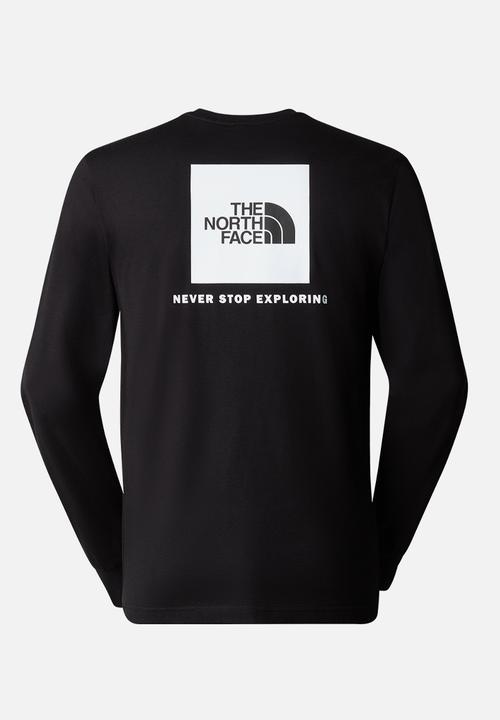 The North Face - M Long Sleeve Redbox Tee - Tnf Black (Jk3)